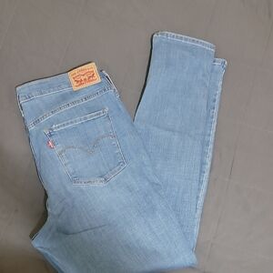 Levi's Light Blue Straight-Leg Women's Jeans